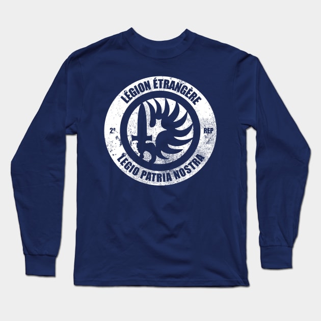 2 REP - Legion Etrangere (distressed) Long Sleeve T-Shirt by TCP